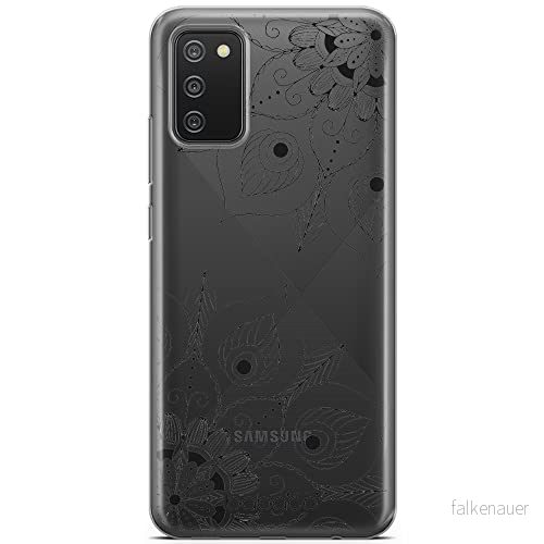 ERT GROUP mobiltelefonfodral för Samsung A02S originalt och officiellt licensierat Babaco mönster Mandalas 003 Vit optimalt anpassad till formen på mobiltelefonen, gedeeltelijk transparant 5904805824500