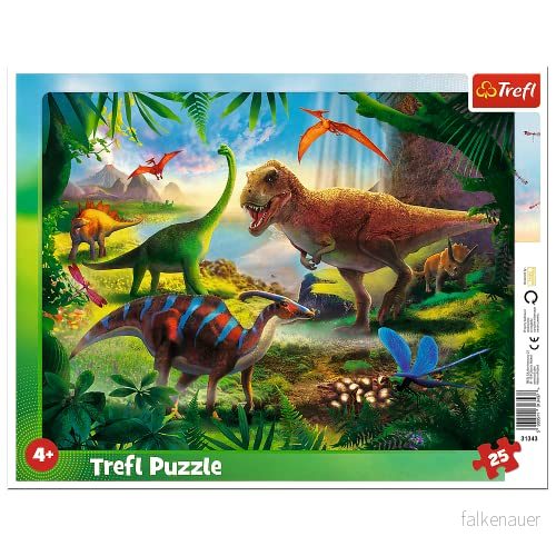 Trefl Rampussel Dinosaurier 25 Bitar 5900511313437