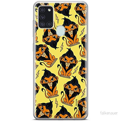 ERT GROUP mobiltelefonfodral för Samsung A21s originalt och officiellt licensierat Disney mönster Scar 002 optimalt anpassad till formen på mobiltelefonen, fodral tillverkad av TPU plast 5905131444707