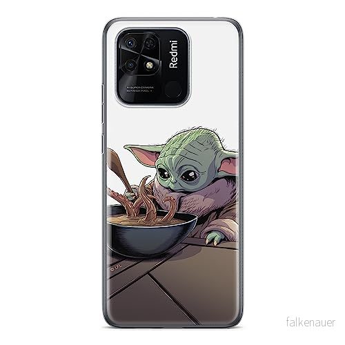 ERT GROUP mobiltelefonfodral för Xiaomi REDMI 10C originalt och officiellt licensierat Star Wars mönster Baby Yoda 027 optimalt anpassad till formen på mobiltelefonen, fodral tillverkad av TPU plast 5905511548568