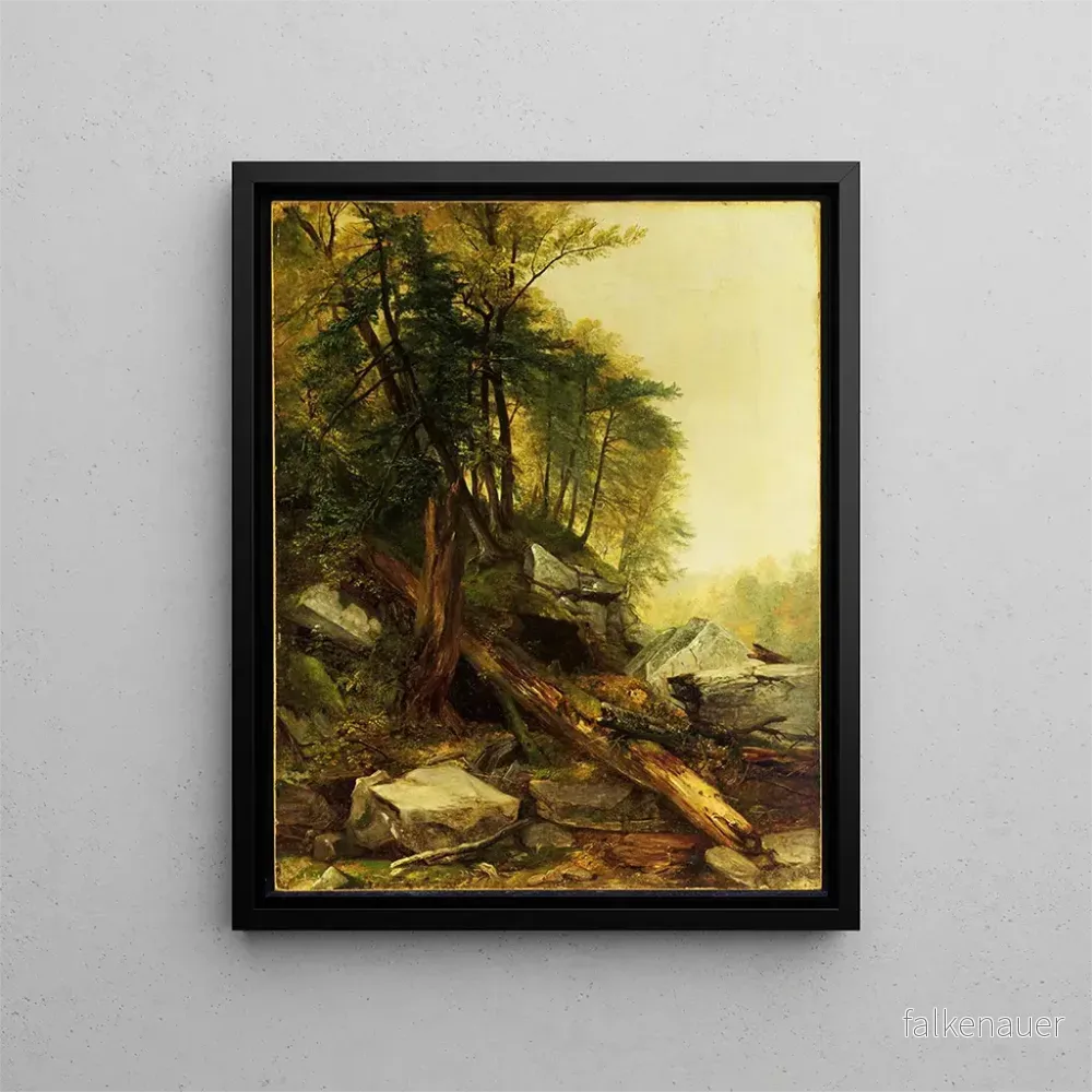 Målning Landskap av Kaaterskill - Asher Brown Durand | Konsttryck