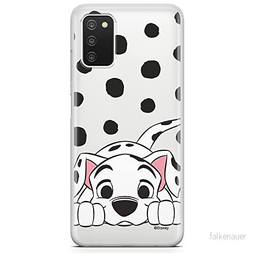 ERT GROUP mobiltelefonfodral för Samsung A03S originalt och officiellt licensierat Disney mönster Dalmatian 004 optimalt anpassad till formen på mobiltelefonen, gedeeltelijk transparant 5903932988970