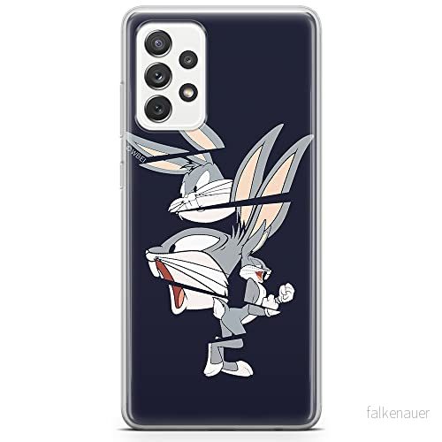 ERT GROUP mobiltelefonfodral för Samsung A73 5G originalt och officiellt licensierat Looney Tunes mönster Bugs 008 optimalt anpassad till formen på mobiltelefonen, fodral tillverkad av TPU plast 5904805515125