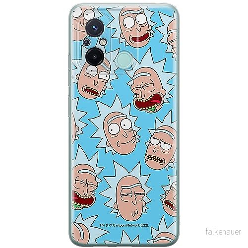 ERT GROUP mobiltelefonfodral för Xiaomi REDMI 12C/ 11A originalt och officiellt licensierat Rick and Morty mönster & 015, fodral tillverkad av TPU plast 5905511850500