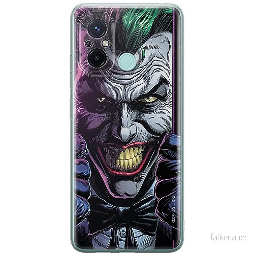 ERT GROUP mobiltelefonfodral för Xiaomi REDMI 12C/ 11A originalt och officiellt licensierat DC mönster Joker 015 optimalt anpassad till formen på mobiltelefonen, fodral tillverkad av TPU plast 5905511856892