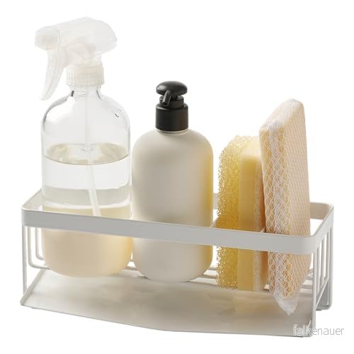 Yamazaki Sink Organiser Tower White 4903208050166