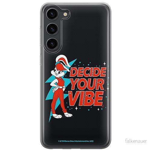 ERT GROUP mobiltelefonfodral för Samsung S23 originalt och officiellt licensierat Looney Tunes mönster Lola 007 optimalt anpassad till formen på mobiltelefonen, fodral tillverkad av TPU plast 5905795070717