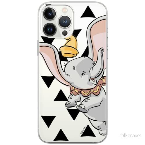 ERT GROUP mobiltelefonfodral för Xiaomi MI 10T 5G / PRO originalt och officiellt licensierat Disney mönster Dumbo 001 anpassad till formen på mobiltelefonen, gedeeltelijk transparant 5903040348659