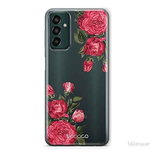 ERT GROUP mobiltelefonfodral för Samsung M13 4G originalt och officiellt licensierat Babaco mönster Flowers 007 optimalt anpassad till formen på mobiltelefonen, gedeeltelijk transparant 5905511328429
