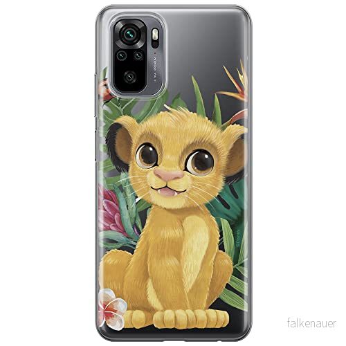 ERT GROUP mobiltelefonfodral för Xiaomi REDMI NOTE 10/ 10S originalt och officiellt licensierat Disney mönster Simba & Friends 004 anpassad till formen på mobiltelefonen, gedeeltelijk transparant 5903537192000
