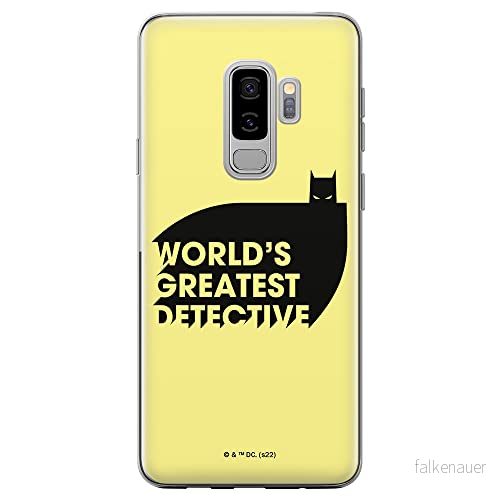 ERT GROUP mobiltelefonfodral för Samsung S9 PLUS originalt och officiellt licensierat DC mönster Batman 051 optimalt anpassad till formen på mobiltelefonen, fodral tillverkad av TPU plast 5905131540614