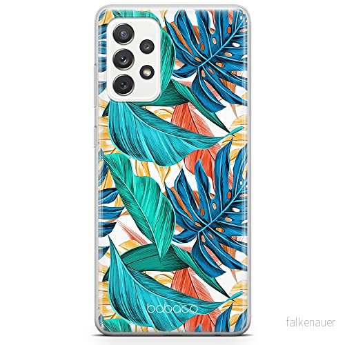 ERT GROUP mobiltelefonfodral för Samsung A73 5G originalt och officiellt licensierat Babaco mönster Plants 005 optimalt anpassad till formen på mobiltelefonen, fodral tillverkad av TPU plast 5904805514081