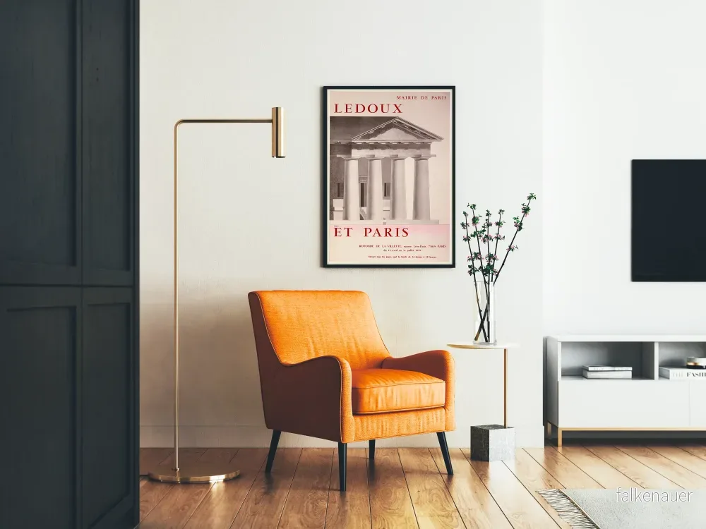 Dekorativ poster Ledoux och Paris för historisk väggdekoration - Bild 2
