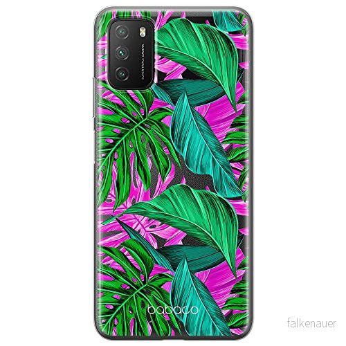 ERT GROUP mobiltelefonfodral för Xiaomi REDMI 9T originalt och officiellt licensierat Babaco mönster Plants 004 optimalt anpassad till formen på mobiltelefonen, gedeeltelijk transparant 5904805597534