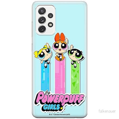 ERT GROUP mobiltelefonfodral för Samsung A73 5G originalt och officiellt licensierat The Powerpuff Girls mönster 030, fodral tillverkad av TPU plast 5905511975579