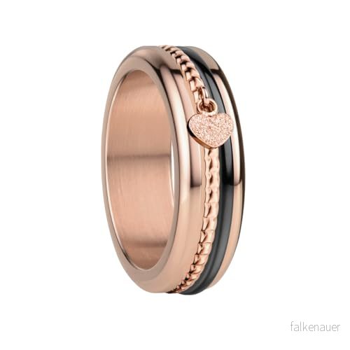 BERING Damring i roséguld glänsande Arctic Symphony Collection med Rostfritt stål Moselle 10, stål, Ingen ädelsten 5710718270484