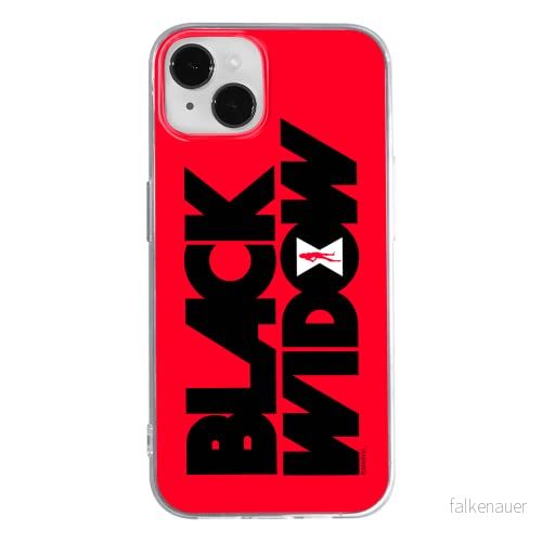 ERT GROUP mobiltelefonfodral för Apple Iphone 14 originalt och officiellt licensierat Marvel mönster Black Widow 011 optimalt anpassad till formen på mobiltelefonen, fodral tillverkad av TPU plast 5905131824349