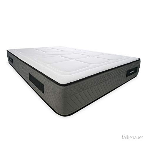 Duérmete Online Mylos Biogel minnesskum madrass, höjd 28cm, fast och bekväm, Anti Dust Mite allergivänliga, termoregulerande, HR, 160 x 190 8445355026978