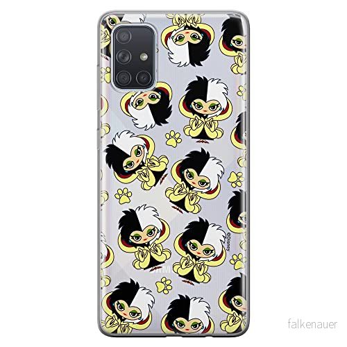 ERT GROUP mobiltelefonfodral för Samsung A71 5G originalt och officiellt licensierat Disney mönster Cruella 007 optimalt anpassad till formen på mobiltelefonen, gedeeltelijk transparant 5905131491152