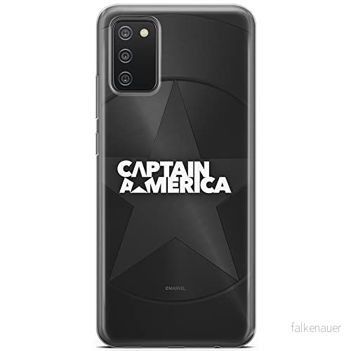 ERT GROUP mobiltelefonfodral för Samsung A02S originalt och officiellt licensierat Marvel mönster Captain America 024 optimalt anpassad till formen på mobiltelefonen, fodral tillverkad av TPU plast 5903040235430