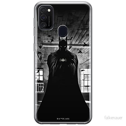 ERT GROUP mobiltelefonfodral för Samsung M21 / M30S originalt och officiellt licensierat DC mönster Batman 068 optimalt anpassad till formen på mobiltelefonen, fodral tillverkad av TPU plast 5905131523020