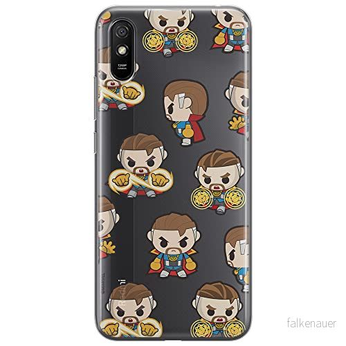 ERT GROUP mobiltelefonfodral för Xiaomi REDMI 9A originalt och officiellt licensierat Marvel mönster Dr Strange 001 optimalt anpassad till formen på mobiltelefonen, gedeeltelijk transparant 5904805214080
