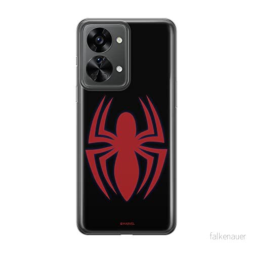 ERT GROUP mobiltelefonfodral för Oneplus NORD 2T 5G originalt och officiellt licensierat Marvel mönster Spider Man 018 optimalt anpassad till formen på mobiltelefonen, fodral tillverkad av TPU plast 5905511270872