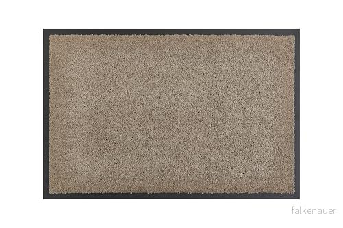 andiamo dörrmatta Verdi smutssamlande matta för entrén perfekt som inomhus eller utomhus ytterdörr 80 x 120 cm brungrå 4002398413758