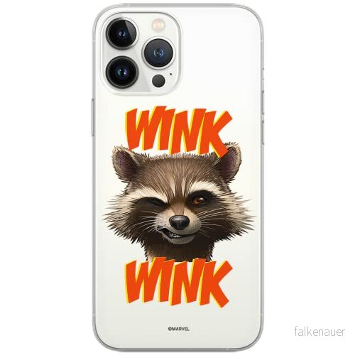 ERT GROUP mobiltelefonfodral för Samsung S20 PLUS / S11 originalt och officiellt licensierat Marvel mönster Rocket 003 Vit optimalt anpassad till formen på mobiltelefonen, gedeeltelijk transparant 5903537496757