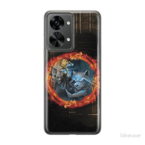 ERT GROUP mobiltelefonfodral för Oneplus NORD 2T 5G originalt och officiellt licensierat Marvel mönster Guardians of the Galaxy 008, fodral tillverkad av TPU plast 5905511278618