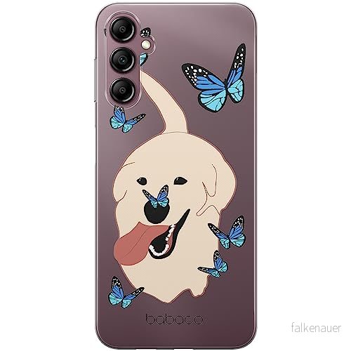 ERT GROUP mobiltelefonfodral för Samsung A14 4G/5G originalt och officiellt licensierat Babaco mönster Dogs 011 optimalt anpassad till formen på mobiltelefonen, gedeeltelijk transparant 5905511828868