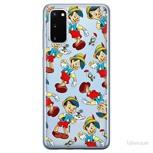 ERT GROUP mobiltelefonfodral för Samsung S20 / S11E originalt och officiellt licensierat Disney mönster Pinocchio 002 optimalt anpassad till formen på mobiltelefonen, gedeeltelijk transparant 5905131813596