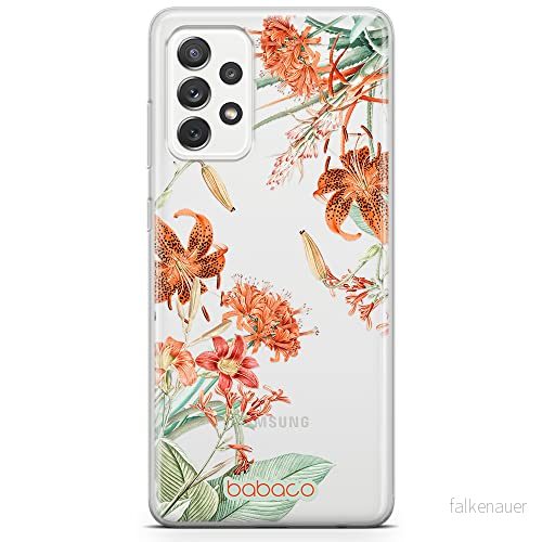ERT GROUP mobiltelefonfodral för Samsung A53 5G originalt och officiellt licensierat Babaco mönster Flowers 057 optimalt anpassad till formen på mobiltelefonen, gedeeltelijk transparant 5905131364937
