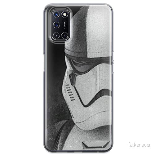 ERT GROUP mobiltelefonfodral för Oppo A92/ A72/ A52 originalt och officiellt licensierat Star Wars mönster Stormtrooper 001 anpassad till formen på mobiltelefonen, fodral tillverkad av TPU plast 5903040211403