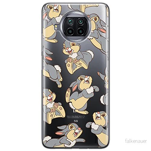 ERT GROUP mobiltelefonfodral för Xiaomi MI 10T LITE/REDMI NOTE 9 PRO 5G originalt och officiellt licensierat Disney mönster Thumper 003, gedeeltelijk transparant 5905131820181