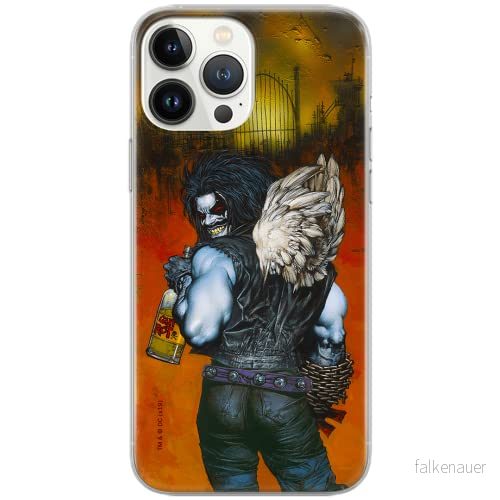 ERT GROUP mobiltelefonfodral för Apple Iphone 5/5S/SE originalt och officiellt licensierat DC mönster Lobo 002 Vit optimalt anpassad till formen på mobiltelefonen, fodral tillverkad av TPU plast 5902980659221