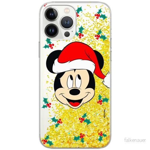 ERT GROUP mobiltelefonfodral för Apple Iphone XS Max originalt och officiellt licensierat Disney mönster Mickey 040 Vit optimalt anpassad till formen på mobiltelefonen, med glitter overflow effekt 5903932079029