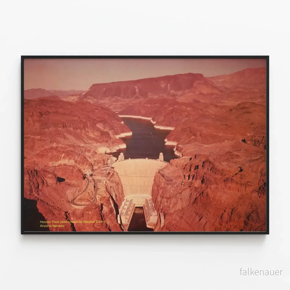 Väggposter Barrage Hoover Arizona Nevada