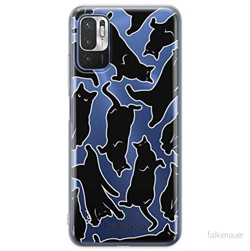 ERT GROUP mobiltelefonfodral för Xiaomi REDMI NOTE 10 5G / POCO M3 PRO originalt och officiellt licensierat Babaco mönster Cats 005 anpassad till formen på mobiltelefonen, gedeeltelijk transparant 5905131125835