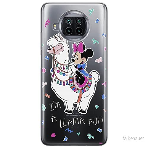 ERT GROUP mobiltelefonfodral för Xiaomi MI 10T LITE/REDMI NOTE 9 PRO 5G originalt och officiellt licensierat Disney mönster Minnie 049, gedeeltelijk transparant 5903537159904