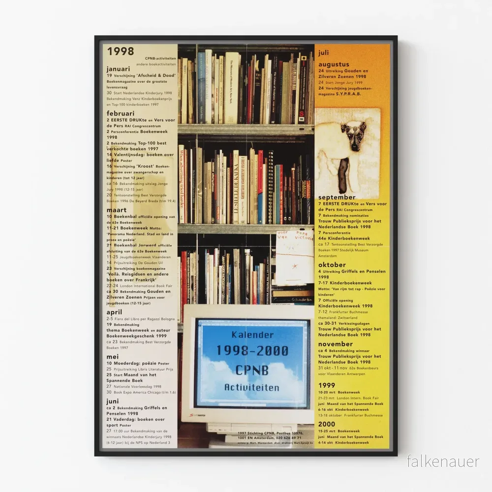 Posters Kalender CPNB Aktiviteter 1998-2000