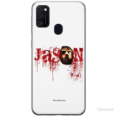 ERT GROUP mobiltelefonfodral för Samsung M21 / M30S originalt och officiellt licensierat Horror mönster Friday the 13th 001 anpassad till formen på mobiltelefonen, fodral tillverkad av TPU plast 5905511096243