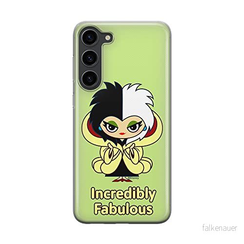 ERT GROUP mobiltelefonfodral för Samsung S23 originalt och officiellt licensierat Disney mönster Cruella 006 optimalt anpassad till formen på mobiltelefonen, fodral tillverkad av TPU plast 5905511435714