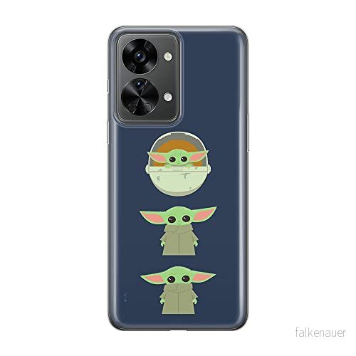 ERT GROUP mobiltelefonfodral för Oneplus NORD 2T 5G originalt och officiellt licensierat Star Wars mönster Baby Yoda 007 optimalt anpassad till formen på mobiltelefonen, fodral tillverkad av TPU plast 5905511269258