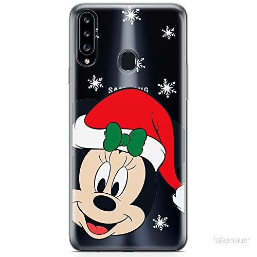 ERT GROUP mobiltelefonfodral för Samsung A20S originalt och officiellt licensierat Disney mönster Minnie 060 optimalt anpassad till formen på mobiltelefonen, gedeeltelijk transparant 5904805436444