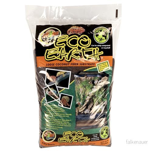 ZOO MED Eco Earth EE8 Jurdsubstrat för reptiler, Brun, 8,8 L 97612790085 ZOO MED Eco Earth EE8 Jurdsubstrat för reptiler, Brun, 8,8 L 97612790085