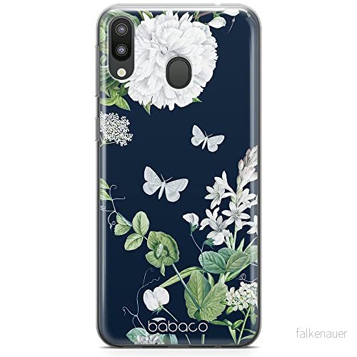 ERT GROUP mobiltelefonfodral för Samsung M20 originalt och officiellt licensierat Babaco mönster Flowers 032 optimalt anpassad till formen på mobiltelefonen, fodral tillverkad av TPU plast 5905131285133