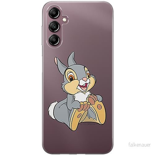 ERT GROUP mobiltelefonfodral för Samsung A14 4G/5G originalt och officiellt licensierat Disney mönster Thumper 002 optimalt anpassad till formen på mobiltelefonen, gedeeltelijk transparant 5905511825119