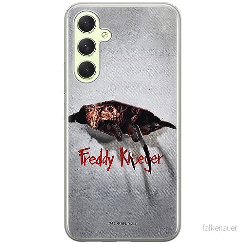 ERT GROUP mobiltelefonfodral för Samsung A54 5G originalt och officiellt licensierat Horror mönster Nightmare of Elm Street 008 anpassad till formen på mobiltelefonen, fodral tillverkad av TPU plast 5905511806835