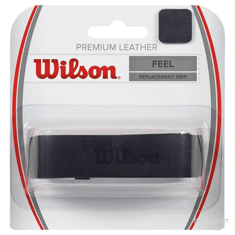 Wilson Premium Leather Grip Svart 1 Pack 887768521691